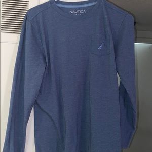 A blue long sleeve for boys